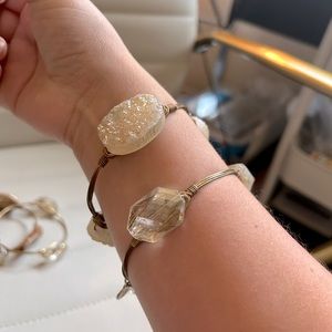 Bourbon and Boweties bracelet set